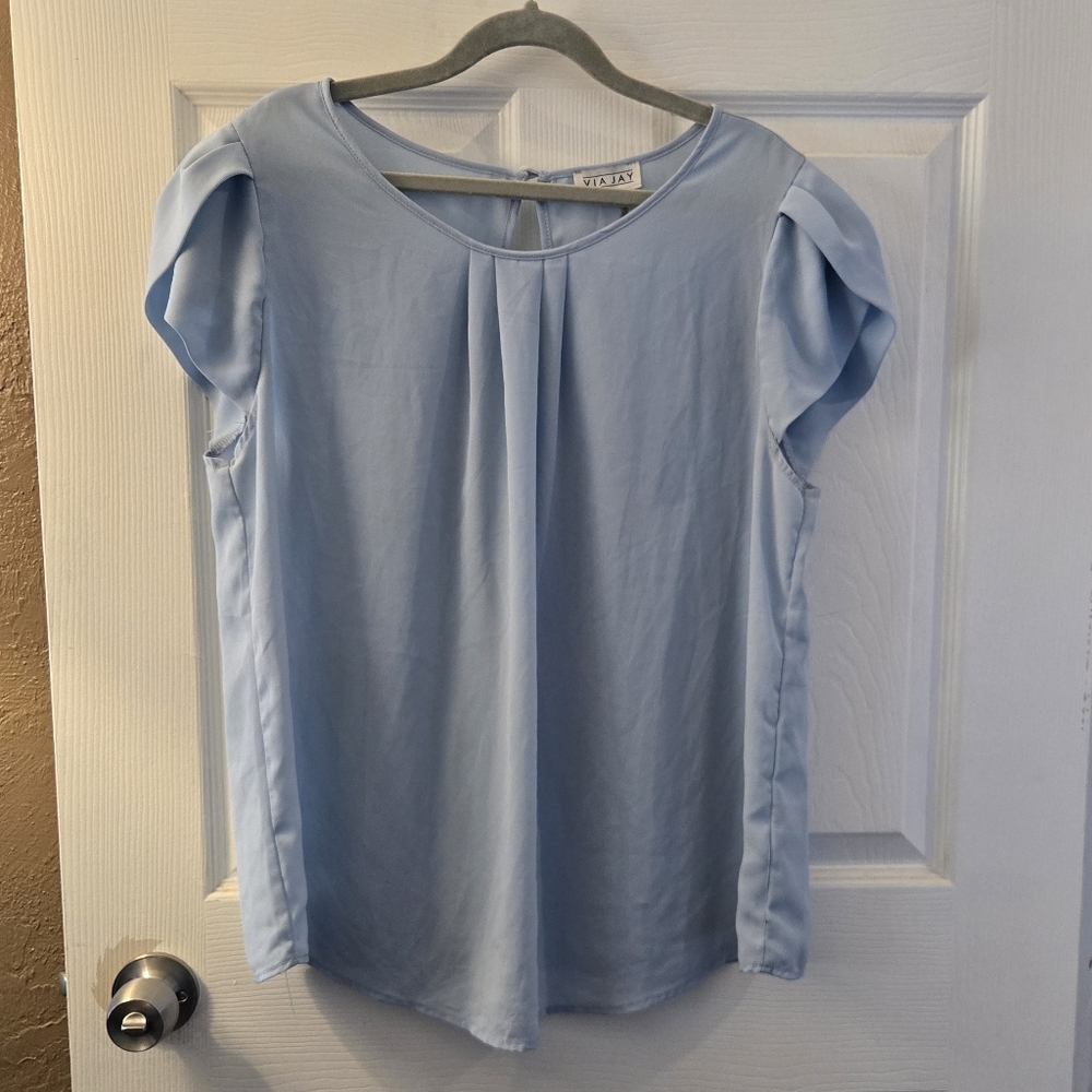 Light Blue Women's Top